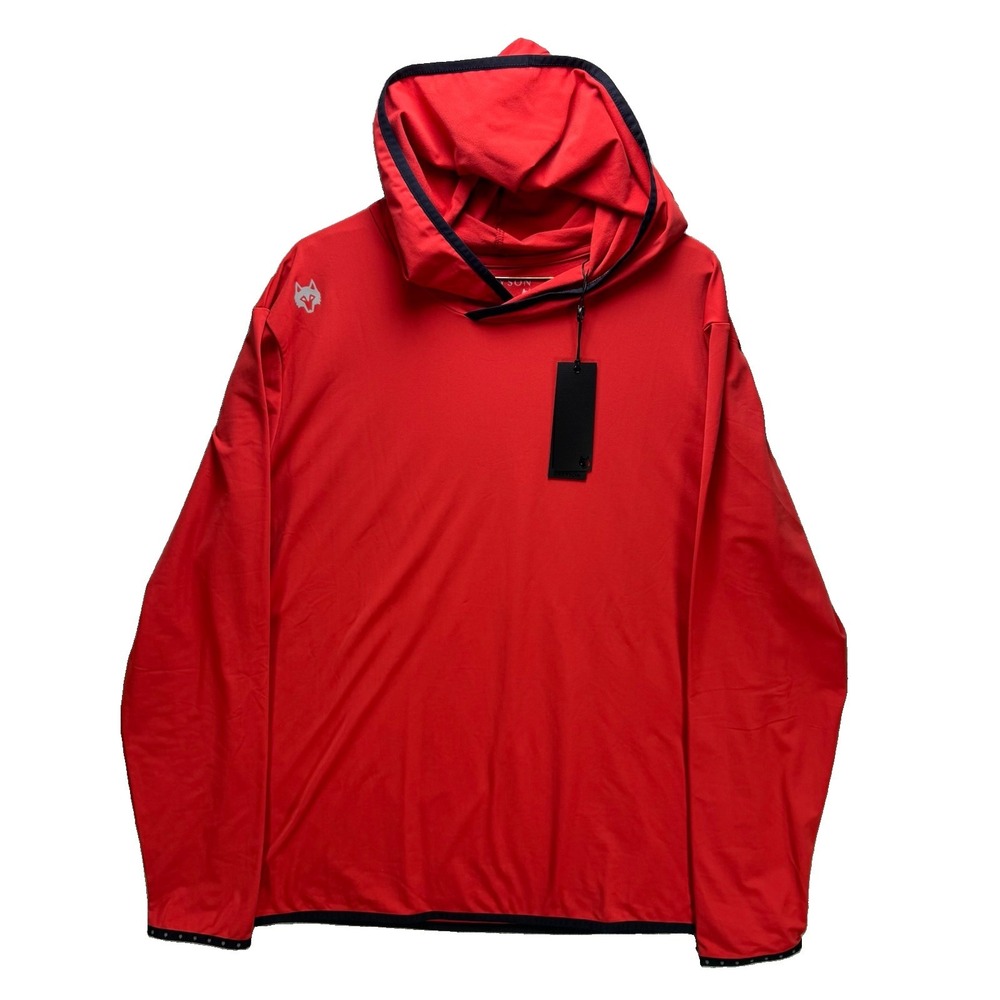 Greyson Golf Colorado Hoodie Mens XL Red Performance Lightweight NWT